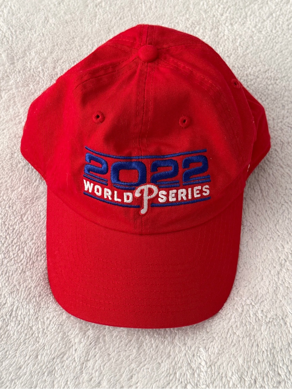 Red Phillies 2022 World Series Baseball Cap
